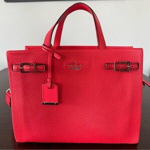 Kate Spade Vibrant Red Satchel